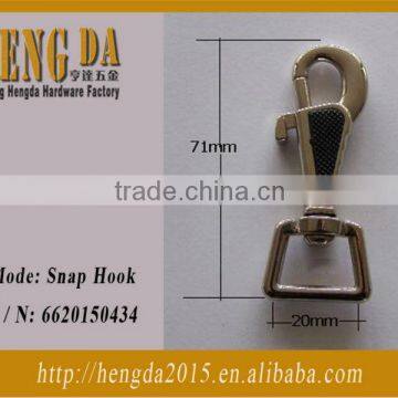 Zinc alloy handbag small swivel snap hook