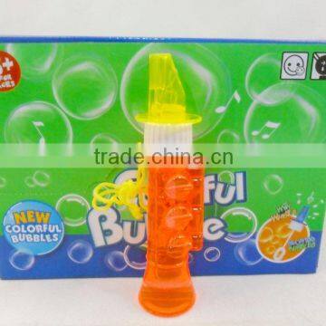 Saxophone Bubble Water With Whistle, Colorful Bubble Water Toys