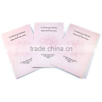 OEM user book printing, large format booklet/brochure printing service