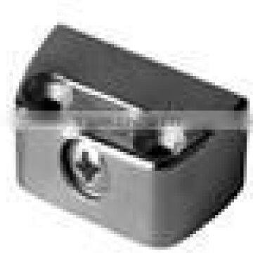 Brown Pair of Cabinet Hangers - Screw Mounting - Cream Colour Cabinet Hanger Bracket photo-4