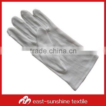 White 100%cotton Jewelry Gloves