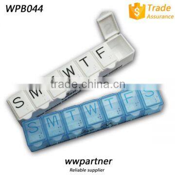 Small 2 Compartment Pill Cases With Keyring photo-5