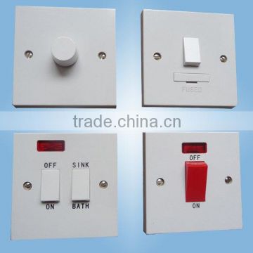 white Dimmer Plate wall Switch