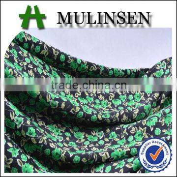 Shaoxing Mulinsen textile DTY polyester two side printing flower pattern design