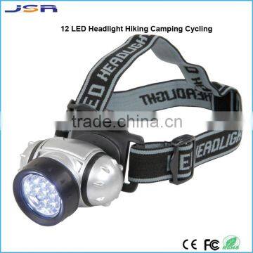 12 LED Headlight Hiking Camping Cycling