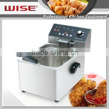 Most Popular Electric 8L Deep Fryer Thermostat Restaurant Use photo-2