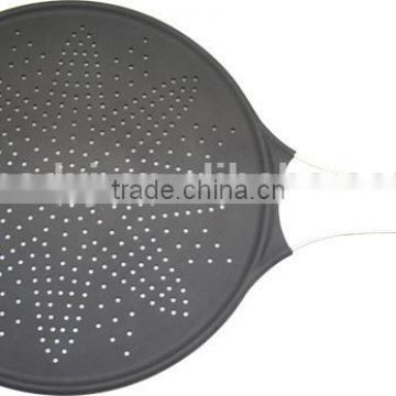 Stainless mesh strainer sieve,silicone kitchen tool strainers,100% Food grade