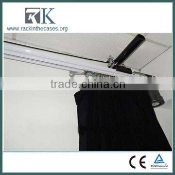 New ideal Banquet Hall Show Use Aluminum Track Electric Curtain