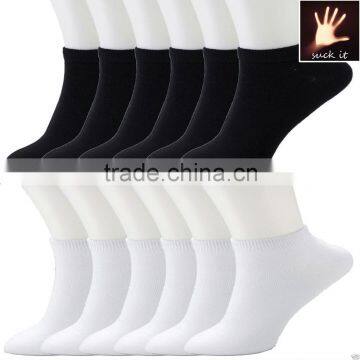 Packs Ankle Socks Cotton Mens Low Cut Dozen Stretch