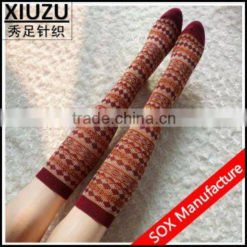 China manufacturer wholesale cheap knee high women tube socks