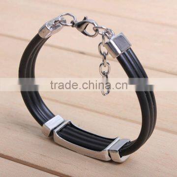 New style Braided leather bracelet KSQN-15