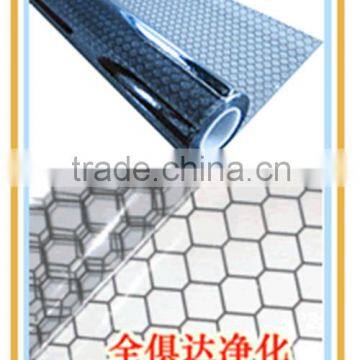 Antistatic ESD Industrial PVC Plastic Curtain Printed with Carbon Lines