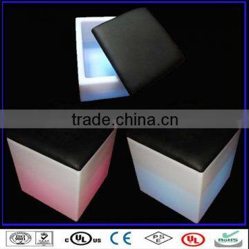 LED Luminous Notch Cube for Bar, led sitting cubes