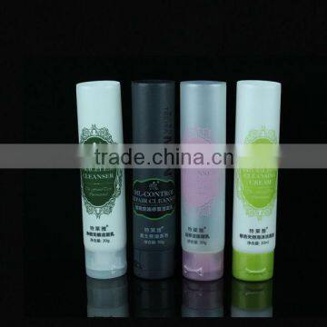 25ml plastic matt color tube for cosmetic cream packing with screw cap