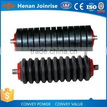 Supply rubber coated buffer conveyor roller