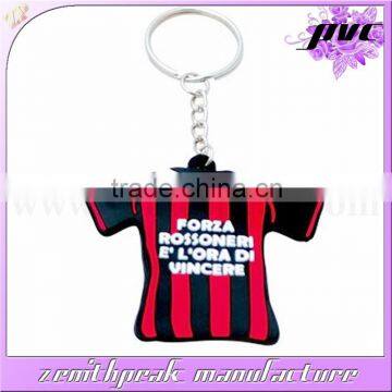 2016 Promotional gifts PVC T-shirt keychain/PVC T-shirt keyring/PVC T-shirt keyholder