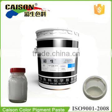 White screen printing paints for textiles