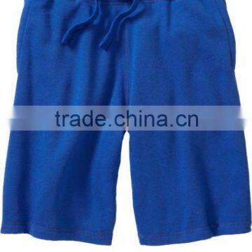 marine blue fleece short