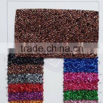 High quality glitter pu leather made in China for shoes and lady handbags