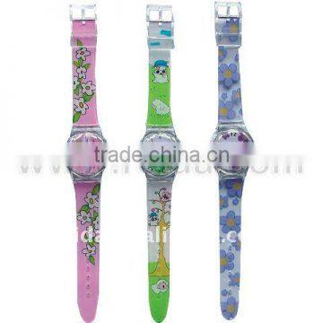 The promotional plastic children watch