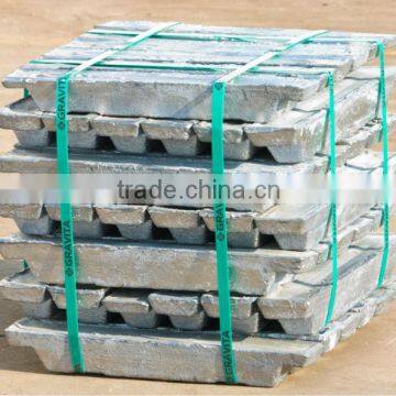 Lead Calcium Alloys ingot