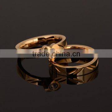 Gold Wedding Rings for Couple