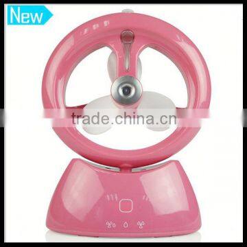 Wind Strong Rechargeable Small Mini Battery Table Fan photo-6