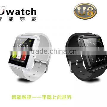2015 New Bluetooth Smartwatches U8 Smart watch for IOS and Andriod Mobile Phone with bluetooth Wristwatch