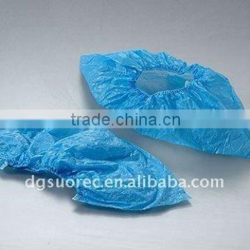 Nonwoven/CPE disposable shoe cover