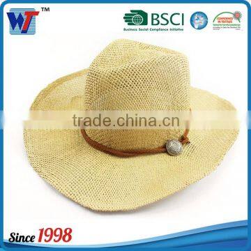 Unisex Adults Age Group folding bulk straw cowboy hats