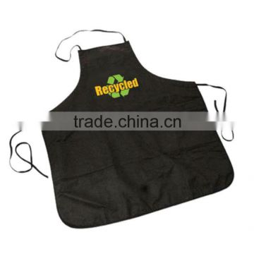 stylish china supplier printed cotton kitchen apron waitresses uniform in high quality