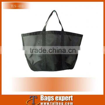 New arrival custom China factory Nylon mesh Shopping bags Beach bag for Lady 2016