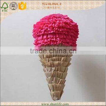 Wholesale arty hanging decoration icecream paper pinata