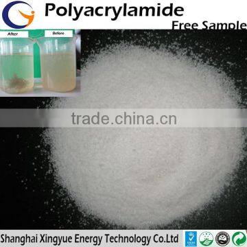 High high molecular polymer anionic polyacrylamide powder for dewatering