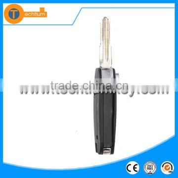 Black Plastic 2 Button Replacable Flip Remote Key Case With Left Blade Without Logo for Opel Corsa Meriva Zafira photo-2