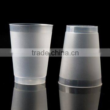 25cc disposable plastic frosted cup