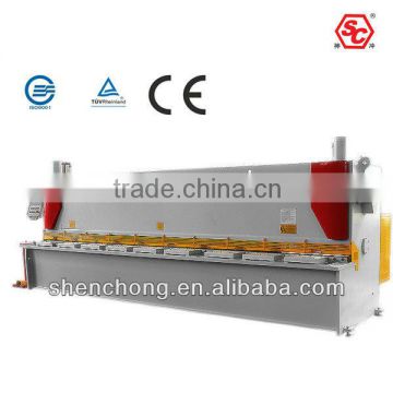 QC11Y-6X6000 qc11y series standard hydraulic guillotine shearing machine