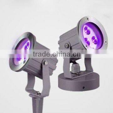 Wholesale IP65 Single Color/RGB 9W Led Garden Light Outdoor 3x3W photo-3