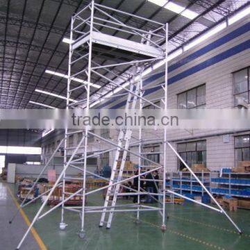 Portable scaffolding