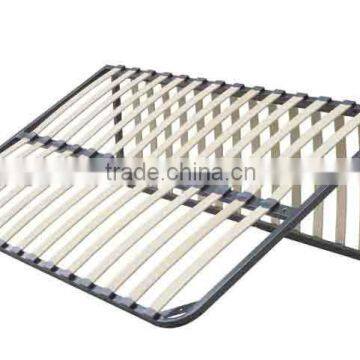 metal Folding bed frame with E1 standard slat