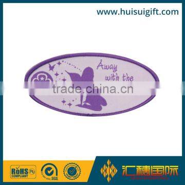 Popular high quality cheap washing instructions printing fabric label