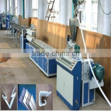 PVC Profile Extruder Machinery/ PVC Plastic Profile Production Line /Profile Making Machine