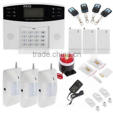 Wireless LCD GSM ALARM SYSTEM Home Security Burglar House GSM ALARM SYSTEM Auto Dialer