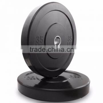 Solid rubber bumper plate/dumbbell weight plate