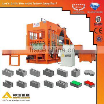 QT10-15 Hydraulic automatic block moulder construction building machine