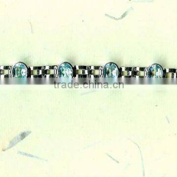 falak gems fashion stylish gemstone silver bracelets