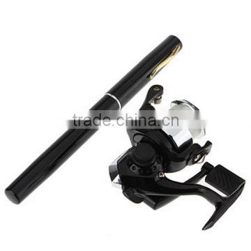 Mini Telescopic Portable Pocket Pen Fishing Rod / telescopic fishing rod / mini fishing rod