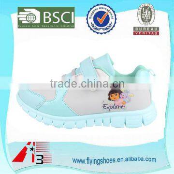 2016 new design china girl children's sport shoes