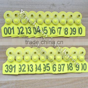 ear tag animal ear tag /High quality cattle ear tag applicator for poultry cow ear tag applicator ear tag for cattle