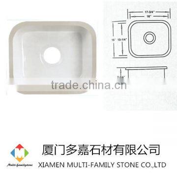 Good quality ceramic kitchen sink C-109